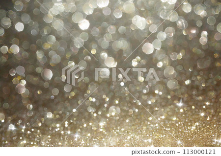 Glitter and ball bokeh background material (AI image) 113000121