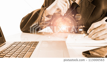 Stock market or forex trading graph and candlestick chart suitable for financial investment concept. Economy trends background for business idea and all art work design. Abstract finance background.. Stock market or forex trading graph and candlestick chart suitable for financial investment concept. Economy trends background for business idea and all art work design. Abstract finance background.. 113000563