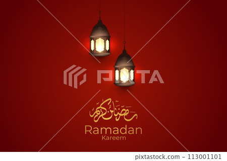 Eid al-Fitr, Ramadhan decorative greeting card Eid al-Fitr, Ramadhan decorative greeting card 113001101