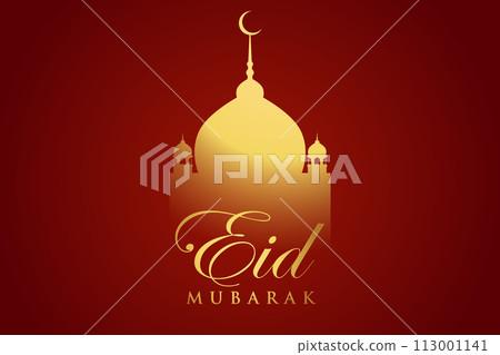 Eid al-Fitr, Ramadhan decorative greeting card Eid al-Fitr, Ramadhan decorative greeting card 113001141