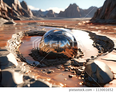 Cracked dry surface of the Earth turned into a desert. Global warming, save water concept. Cracked dry surface of the Earth turned into a desert. Global warming, save water concept. 113001652