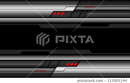 Abstract red metal cyber futuristic geometric red light power energy technology design modern background vector 113003144