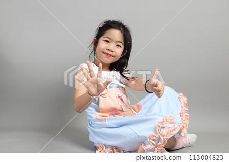 Little Asian Girl 113004823