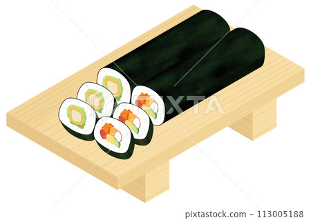 Sushi rolls  113005188