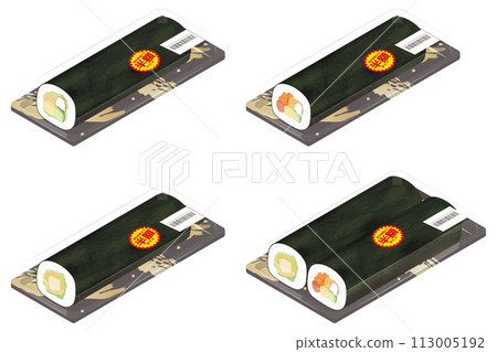 Half price sushi roll set Half price sushi roll set 113005192