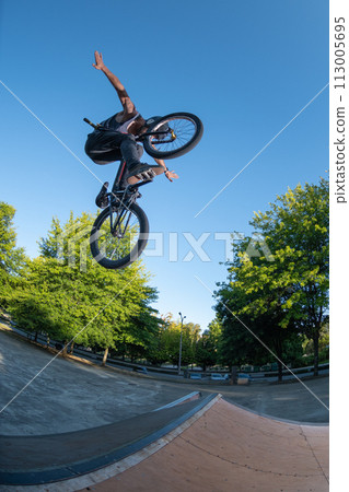 BMX Bike Stunt 113005695