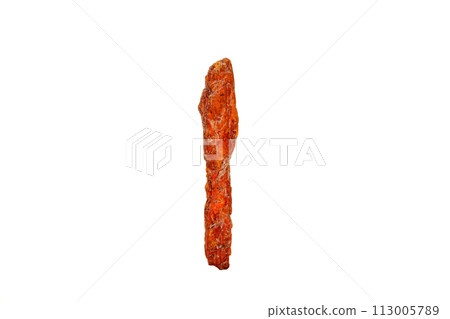 Macro stone mineral Korundofillit, Clinochlore, corundum on a white background Macro stone mineral Korundofillit, Clinochlore, corundum on a white background 113005789