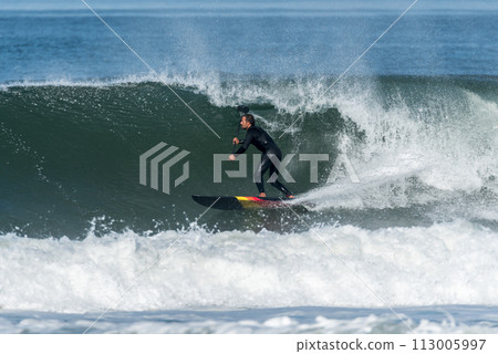Stand up paddle surfer 113005997