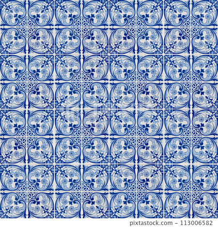 Seamless tile pattern 113006582