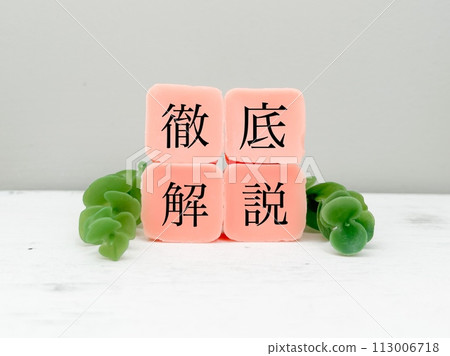 Eye-catching characters with thorough explanations Eye-catching characters with thorough explanations 113006718