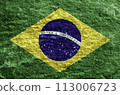 Brazil grunge flag 113006723