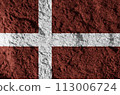 Denmark grunge flag 113006724