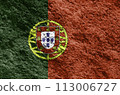 Portugal grunge flag 113006727