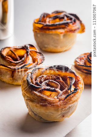 Apple cakes 113007067