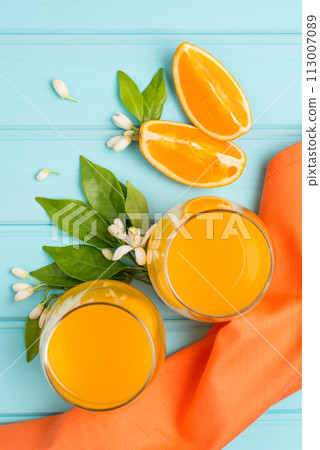 Freshly squeezed orange juice Freshly squeezed orange juice 113007089