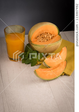 Honeydew melon juice Honeydew melon juice 113007492