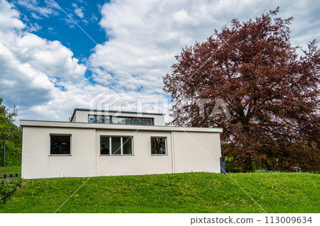 Haus am Horn building in Weimar, Germany. It is the only truly Bauhaus building Haus am Horn building in Weimar, Germany. It is the only truly Bauhaus building 113009634