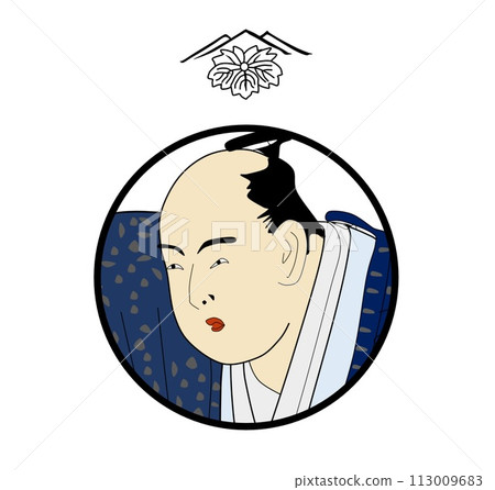 蔦谷十三郎肖像(附標誌) 蔦谷十三郎肖像(附標誌) 113009683