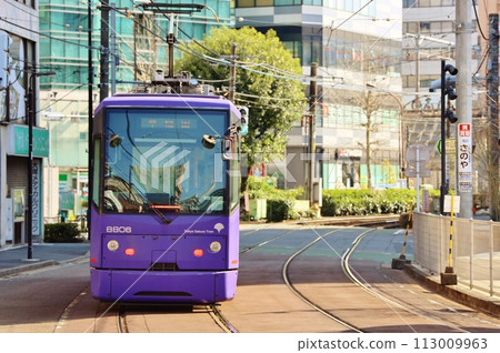 荒川線在大塚站前運行 荒川線在大塚站前運行 113009963