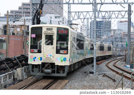 [東武] 634型「櫻花列車」（東武晴空塔線：東京晴空塔站） 113010269