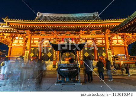 “東京”淺草寺/大殿夜景 “東京”淺草寺/大殿夜景 113010348