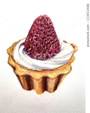 Strawberry cupcake Strawberry cupcake 113011486