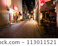 Night drinking street 113011521