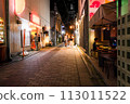 Night drinking street 113011522