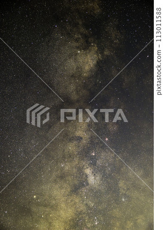 Summer starry sky - Astronomical photography of the center of the Milky Way Summer starry sky - Astronomical photography of the center of the Milky Way 113011588