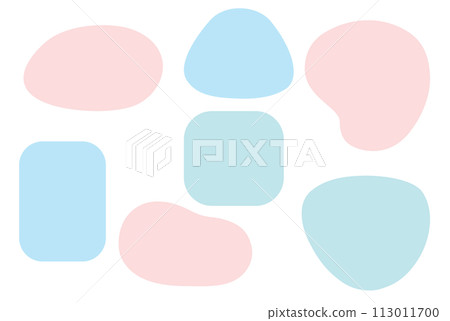 柔和的顏色氣泡套 113011700