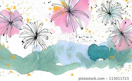 煙火與塗鴉觸感 113011723