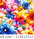 abstract background with flowers, colorful flowers background abstract background with flowers, colorful flowers background 113012312