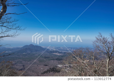 [鳥取縣]大山隱岐國立公園的冬季景觀[3月] 113012774