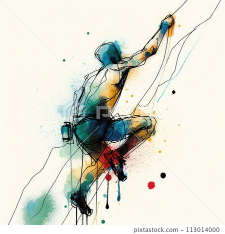 sport climbing in Generative AI. 113014000