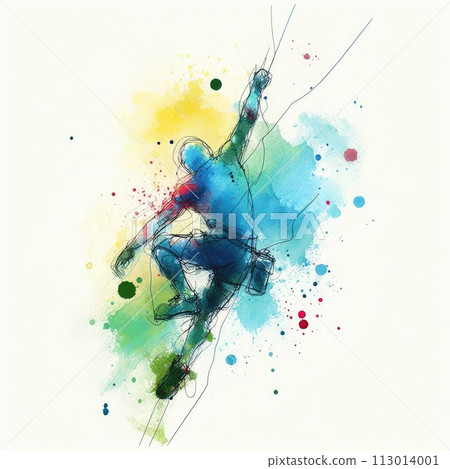 sport climbing in Generative AI. 113014001