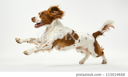 布列塔尼西班牙獵犬 布列塔尼西班牙獵犬 No1-28 的圖像 布列塔尼西班牙獵犬 布列塔尼西班牙獵犬 No1-28 的圖像 113014688