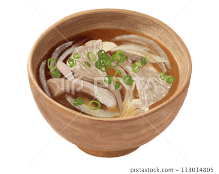 蘑菇洋蔥味噌湯 113014805