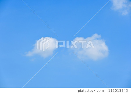 beautiful blue sky and white fluffy group of clouds with sunrise in the morning, natural background beautiful blue sky and white fluffy group of clouds with sunrise in the morning, natural background 113015543