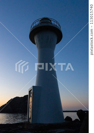 Lighthouse morning 113015740