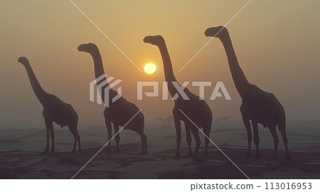 Dinosaurs affected by a catastrophe 113016953