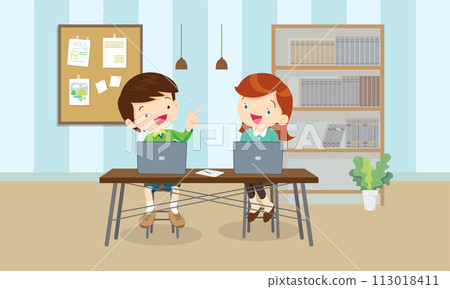 kids on online learning education courses kids on online learning education courses 113018411