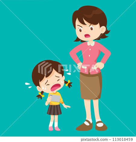 parent angry to kid addicted phone parent angry to kid addicted phone 113018459