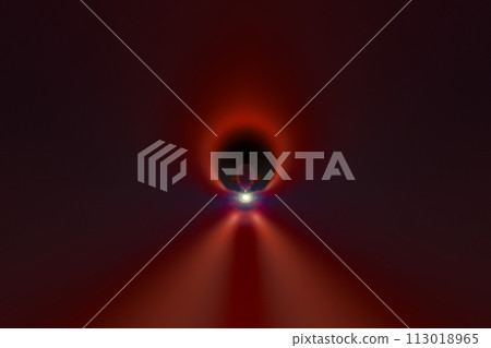 Background material with the image of a warp in outer space (image of a wormhole / black hole) Background material with the image of a warp in outer space (image of a wormhole / black hole) 113018965
