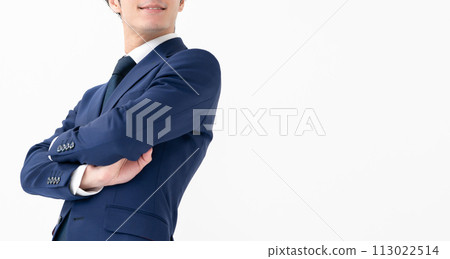 商人白色背景手 113022514