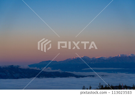 [Magic Hour] 八嶽和富士山的 Magic Hour [長野縣] 113023583