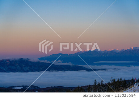 [Magic Hour] 八嶽和富士山的 Magic Hour [長野縣] 113023584