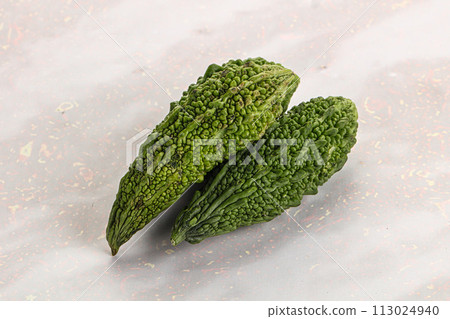 Green raw bitter lemon vegetables Green raw bitter lemon vegetables 113024940