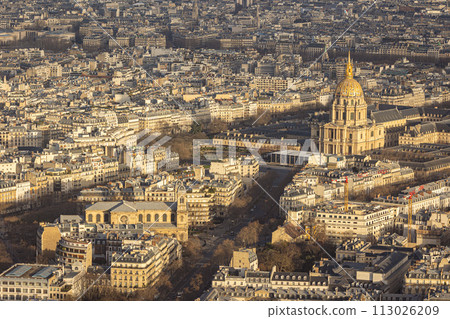 從蒙帕納斯大廈榮軍院欣賞巴黎全景 113026209