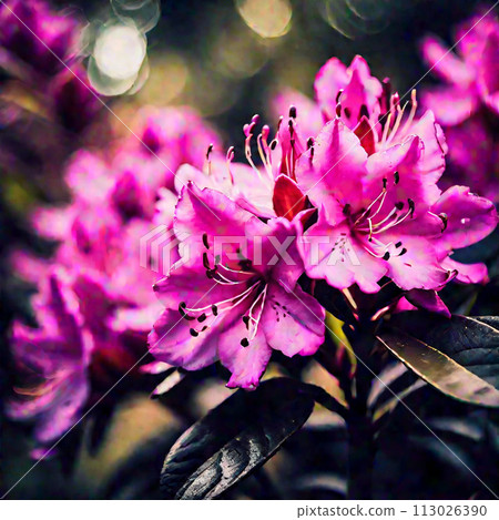 Rhododendron blooms 113026390