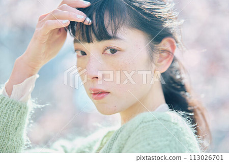 美麗的女人肖像 113026701